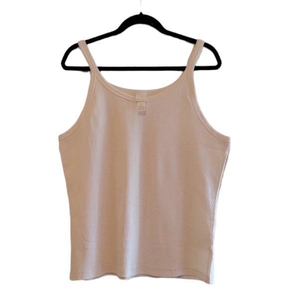 H&M Tops - White H&M Women's Ribbed Tank Top